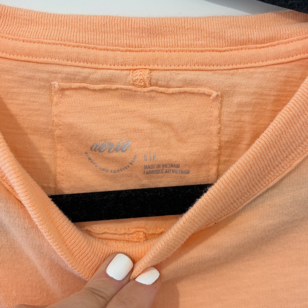 Aerie Oversized Crew Boyfriend T-Shirt - Picture 8 of 10